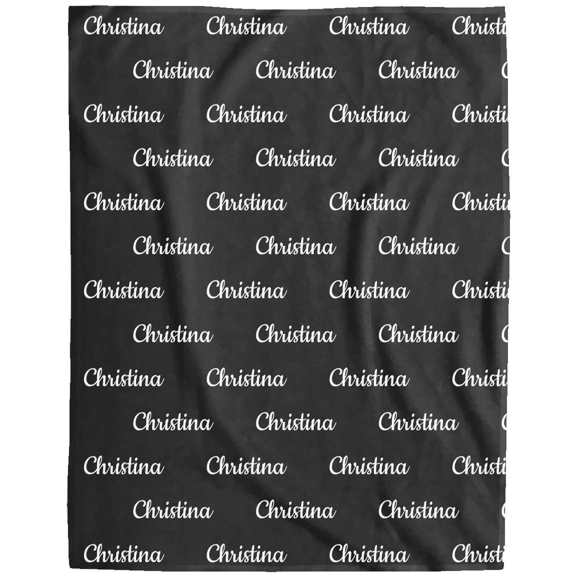 Personalized Blanket – Custom Name, or Text | Cozy Fleece Gift