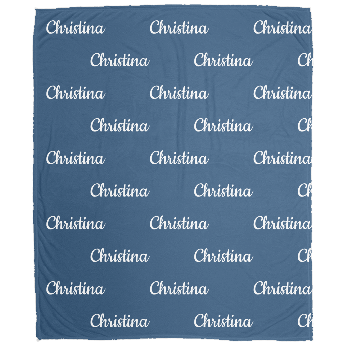 Personalized Blanket – Custom Name, or Text | Cozy Fleece Gift