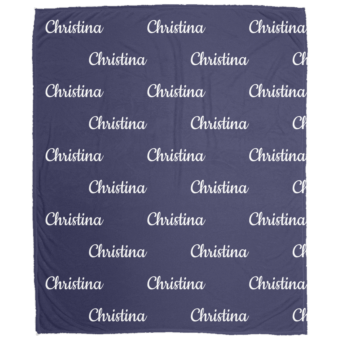 Personalized Blanket – Custom Name, or Text | Cozy Fleece Gift