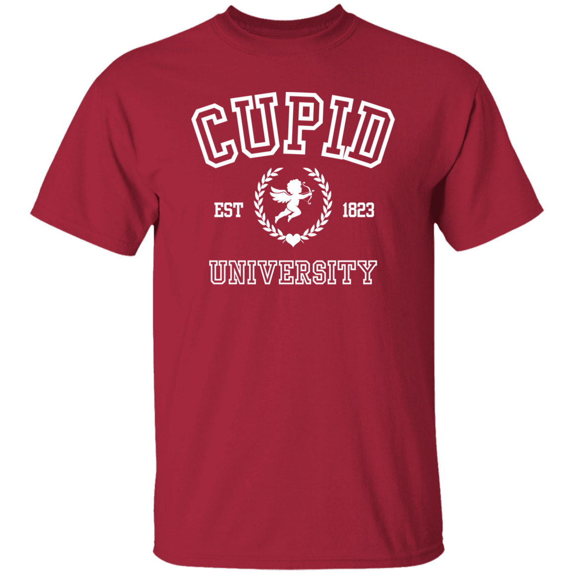 Cupid University T-Shirt/Sweatshirt/Hoodie, Unisex, Valentine's Day