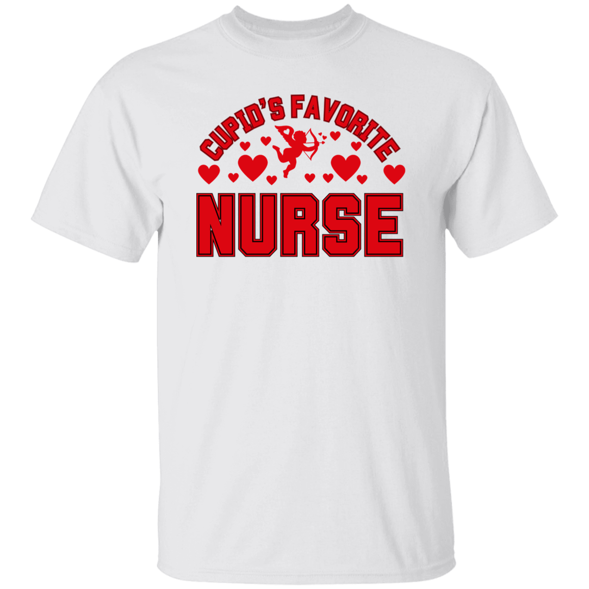 Cupid's Favorite Nurse Valentine's Day Unisex T-shirt/Sweatshirt/Hoodie