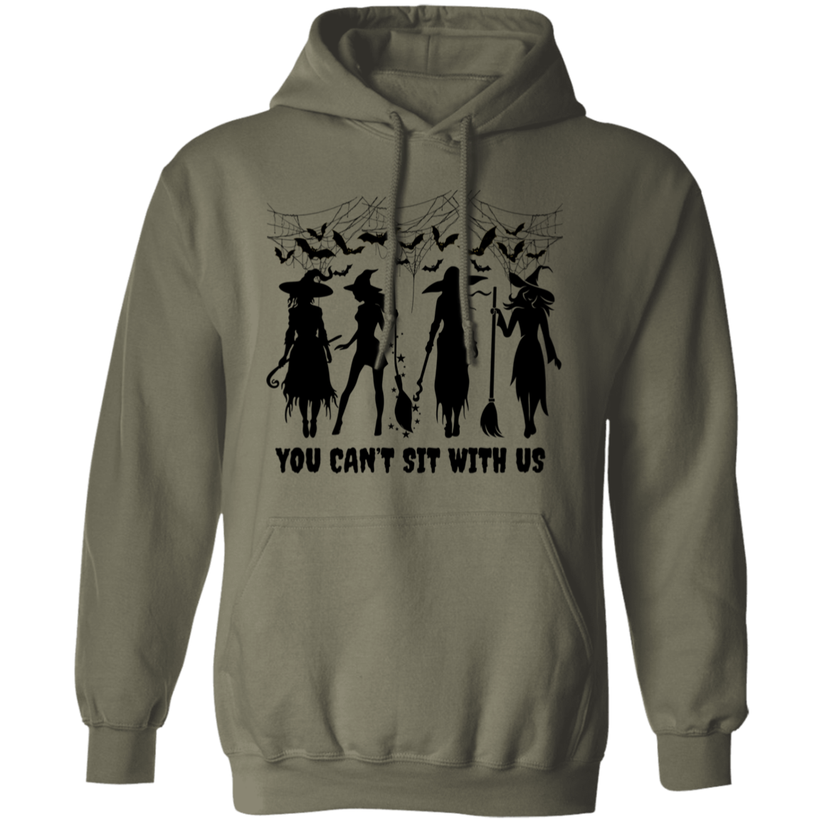 You Can’t Sit With Us Witch Hoodie for Women – Halloween Gift Idea