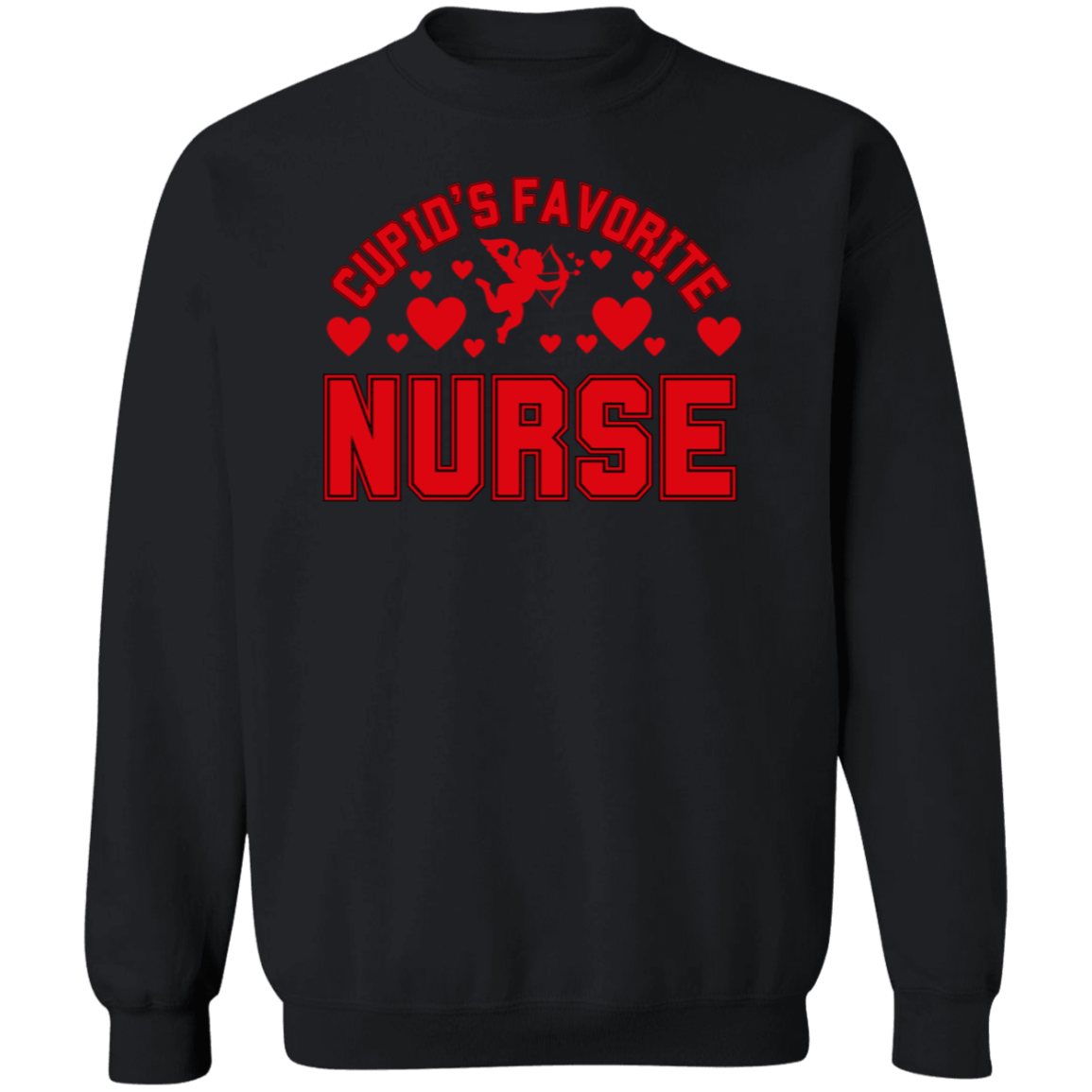 Cupid's Favorite Nurse Valentine's Day Unisex T-shirt/Sweatshirt/Hoodie