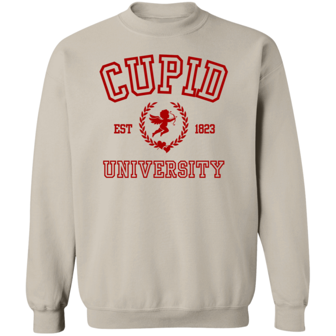 Cupid University Unisex T-Shirt/Sweatshirt/Hoodie, Valentine's Day