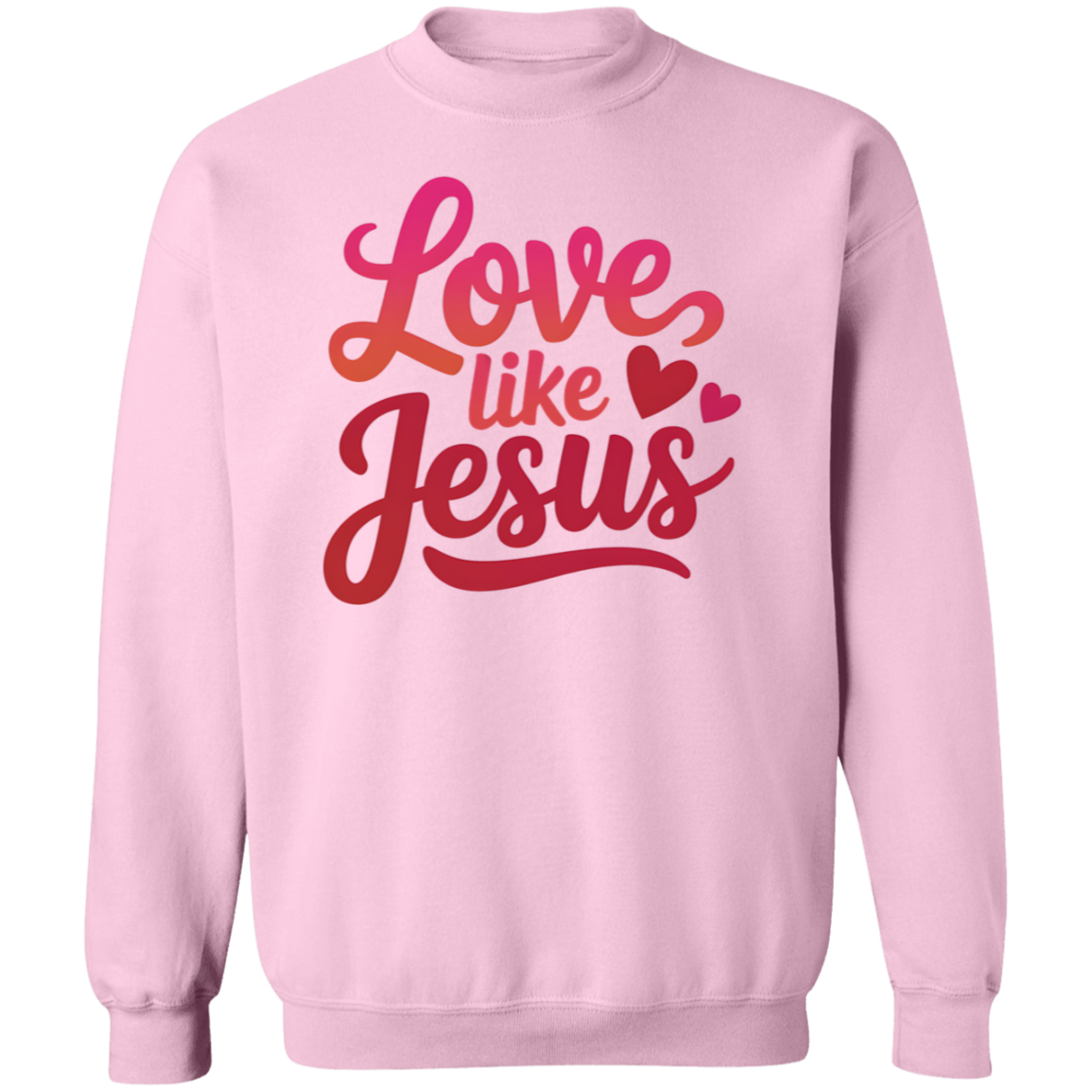 Retro Love like Jesus Valentine's Day Sweatshirt