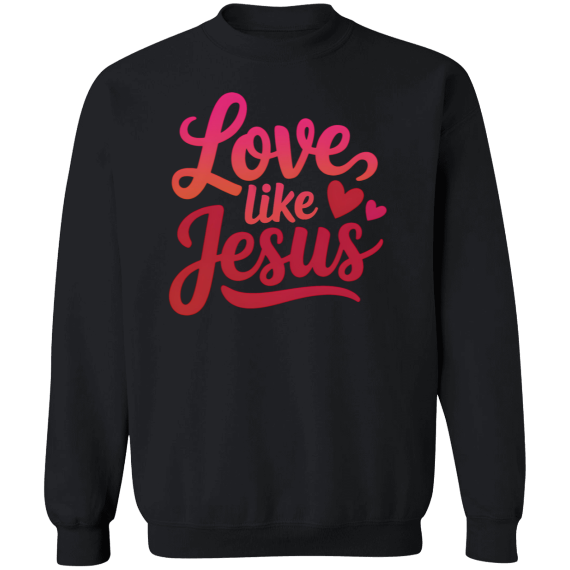 Retro Love like Jesus Valentine's Day Sweatshirt