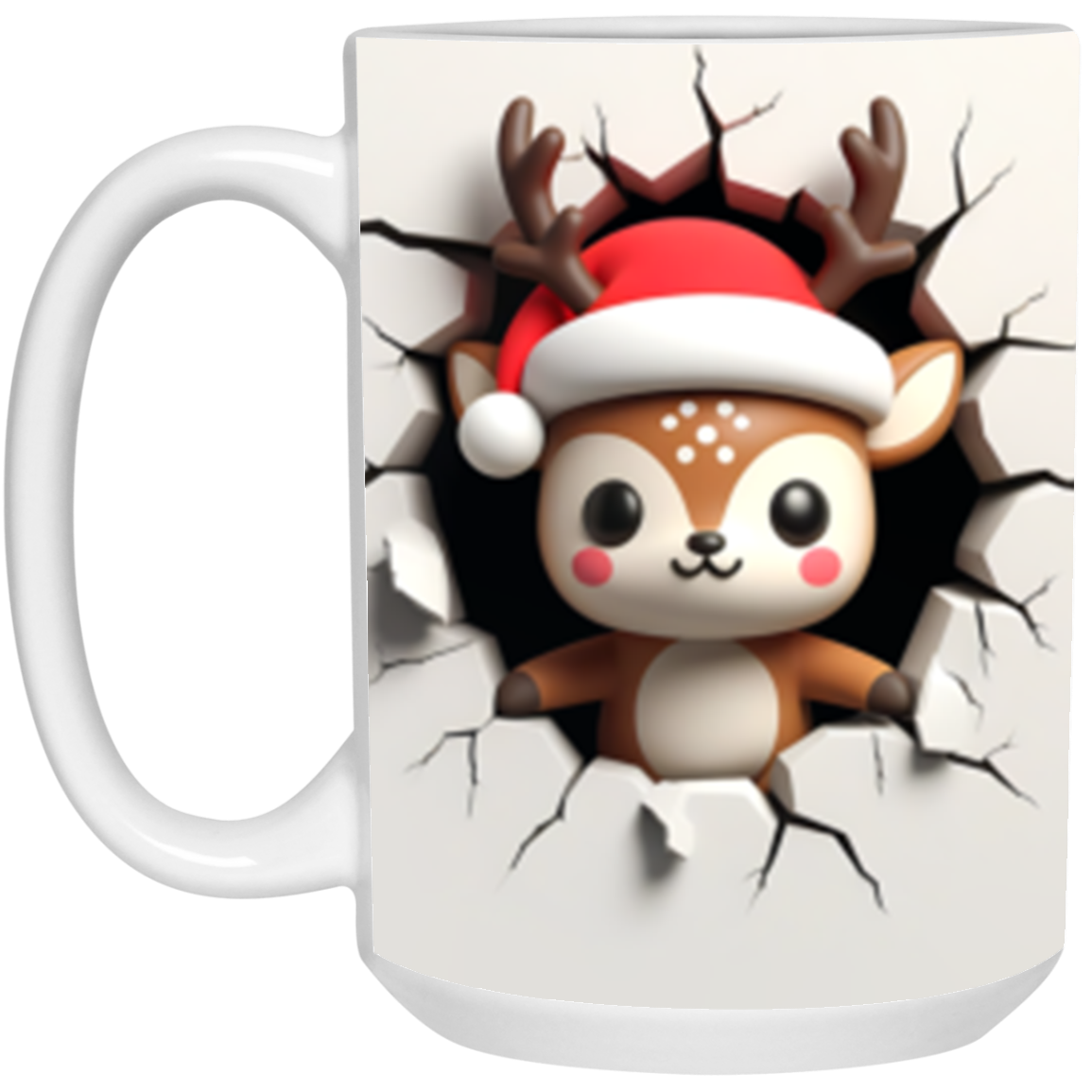 Reindeer Christmas Reindeer 15oz Mug