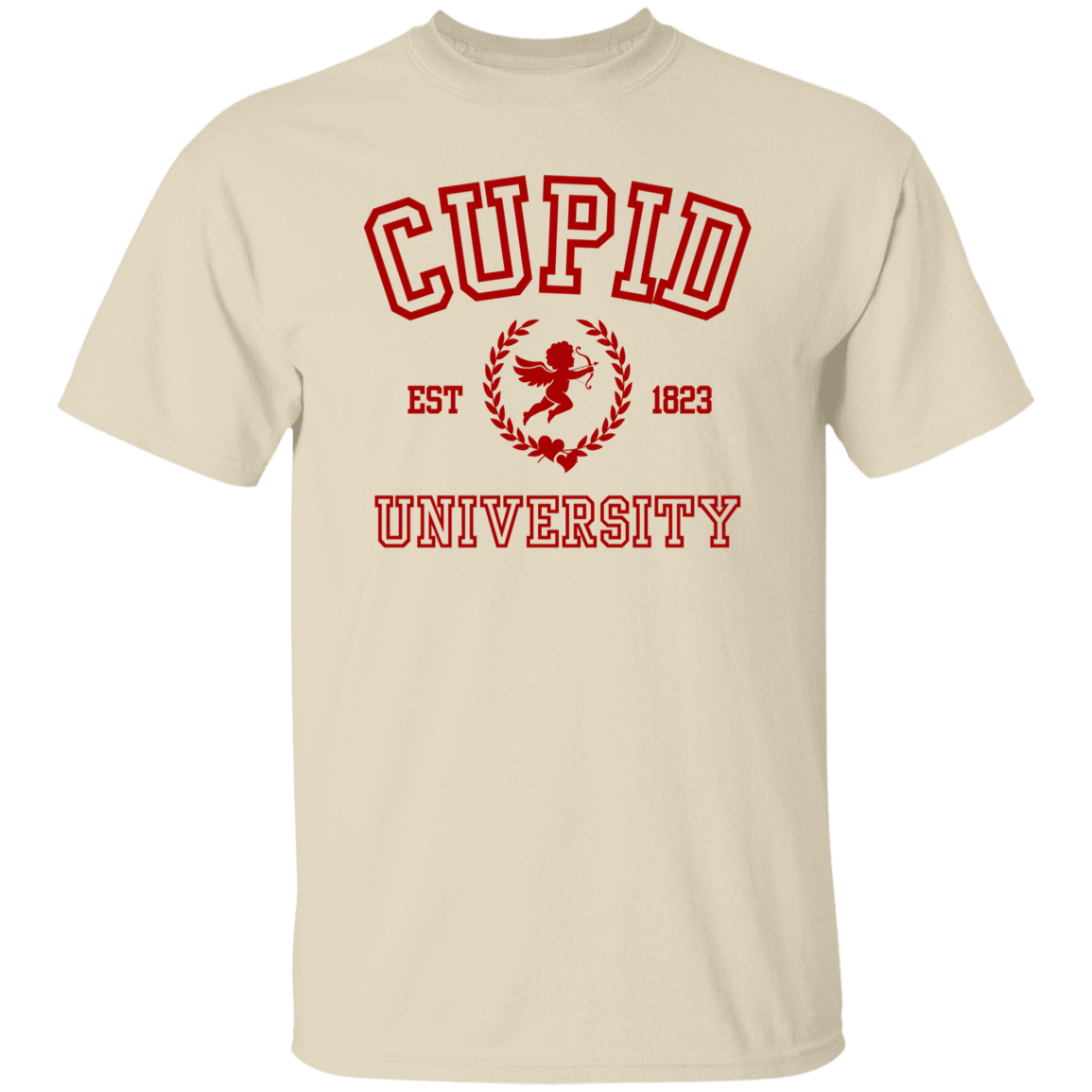 Cupid University Unisex T-Shirt/Sweatshirt/Hoodie, Valentine's Day