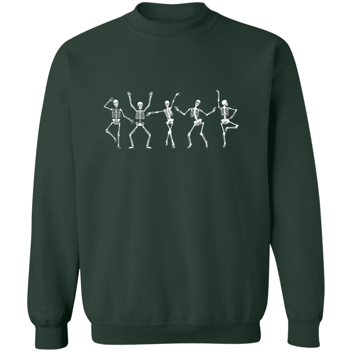 Dancing Skeletons Halloween Sweatshirt | Funny Spooky Season Pullover
