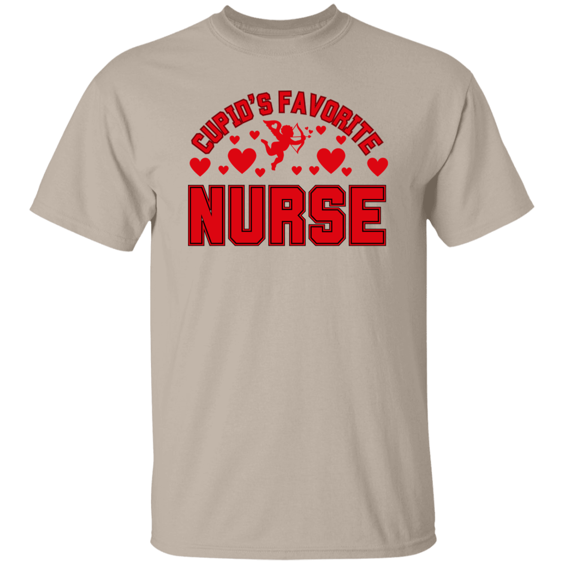 Cupid's Favorite Nurse Valentine's Day Unisex T-shirt/Sweatshirt/Hoodie