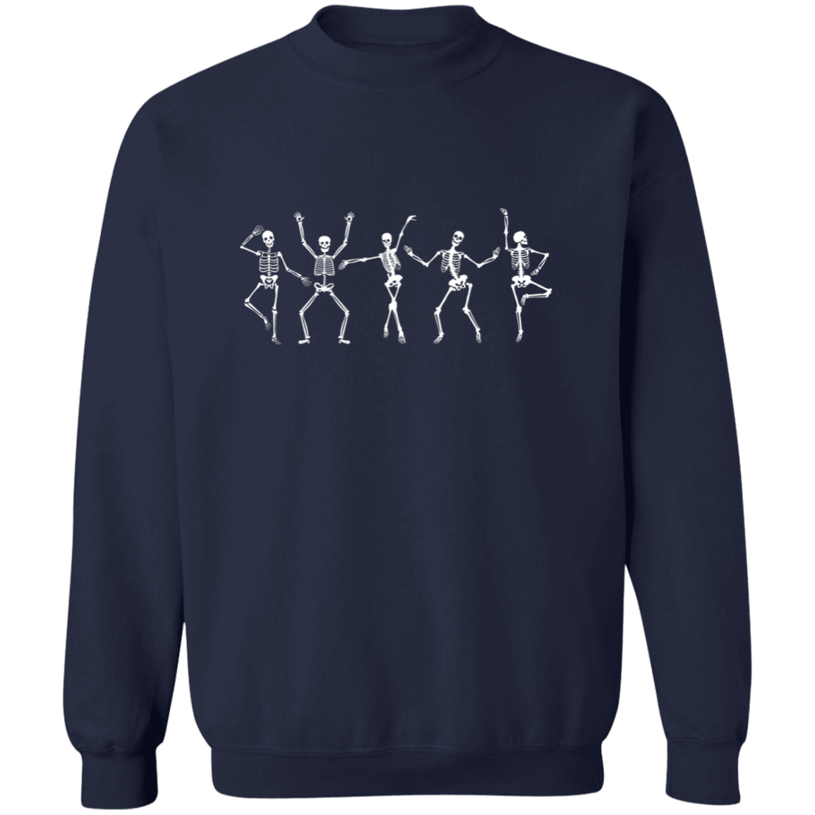 Dancing Skeletons Halloween Sweatshirt | Funny Spooky Season Pullover
