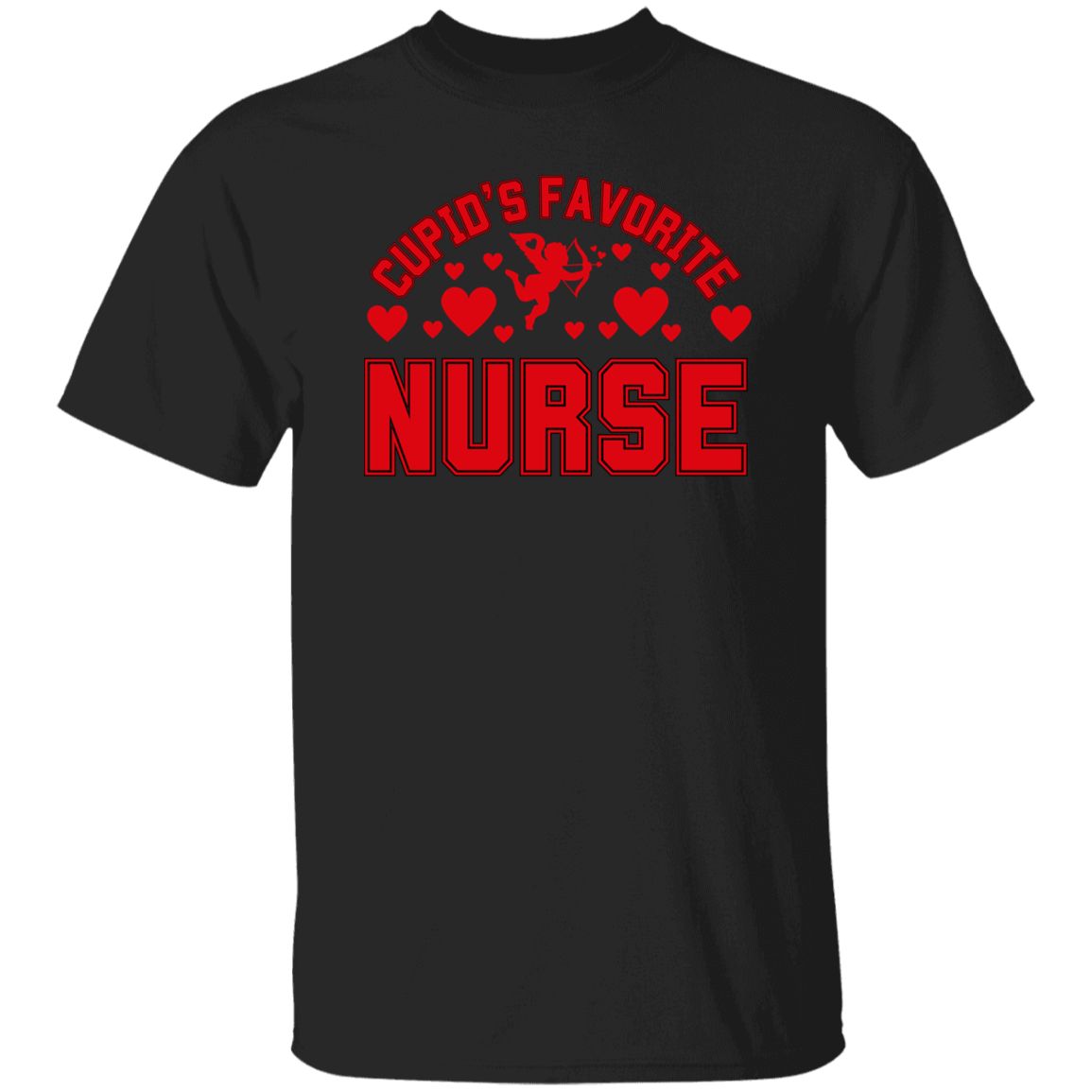 Cupid's Favorite Nurse Valentine's Day Unisex T-shirt/Sweatshirt/Hoodie