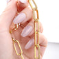 To My Amazing Wife - Paperclip Chain Forever Linked Necklace - Birthday, Anniversary, Valentine's Day