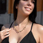 To My Amazing Wife - Paperclip Chain Forever Linked Necklace - Birthday, Anniversary, Valentine's Day