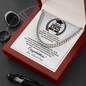Personalized Class of 2025 Congratulations Son Cuban Chain Link