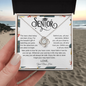 Custom Graduation Gift for Senior 2025/For The Adventure Love Knot Necklace