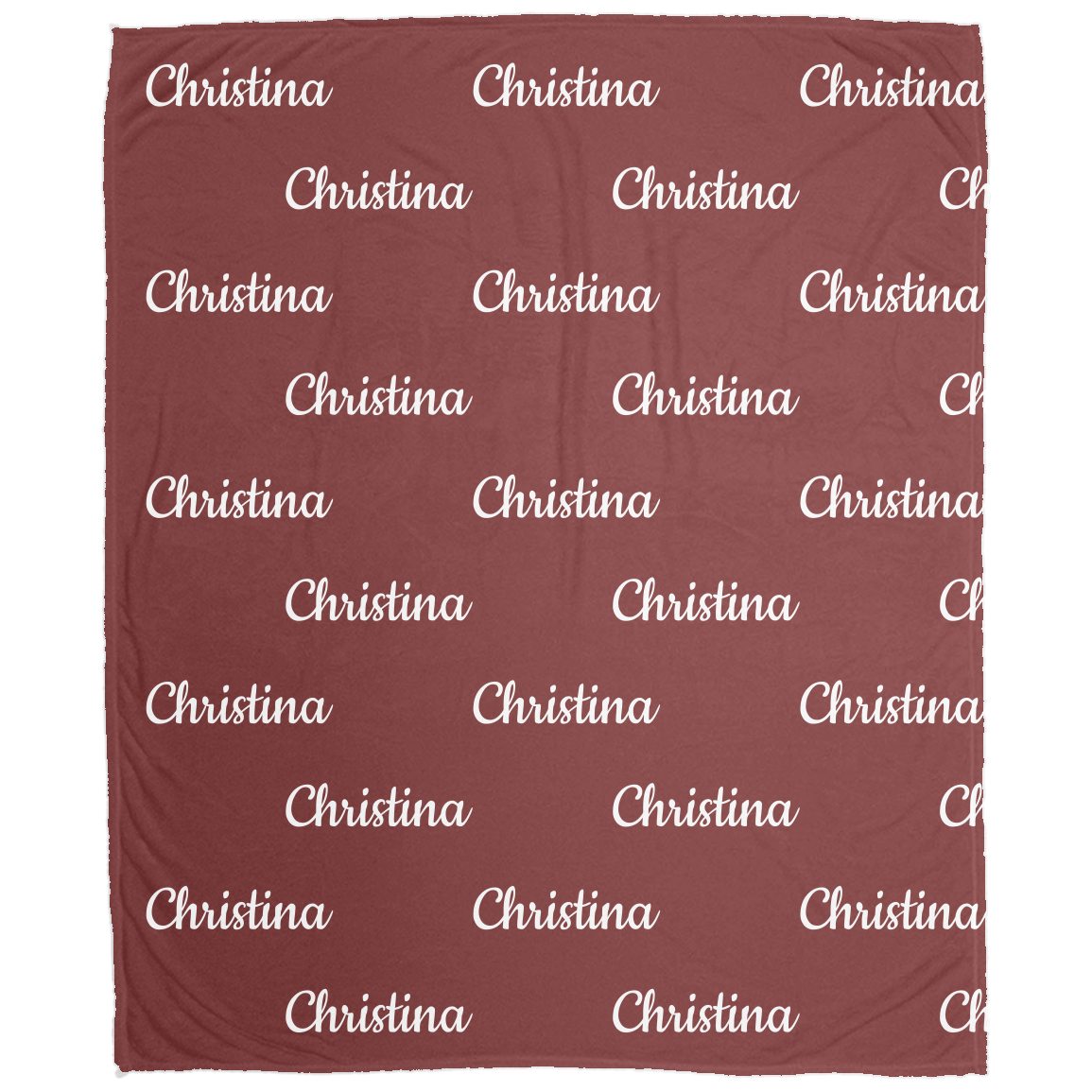 Personalized Blanket – Custom Name, or Text | Cozy Fleece Gift