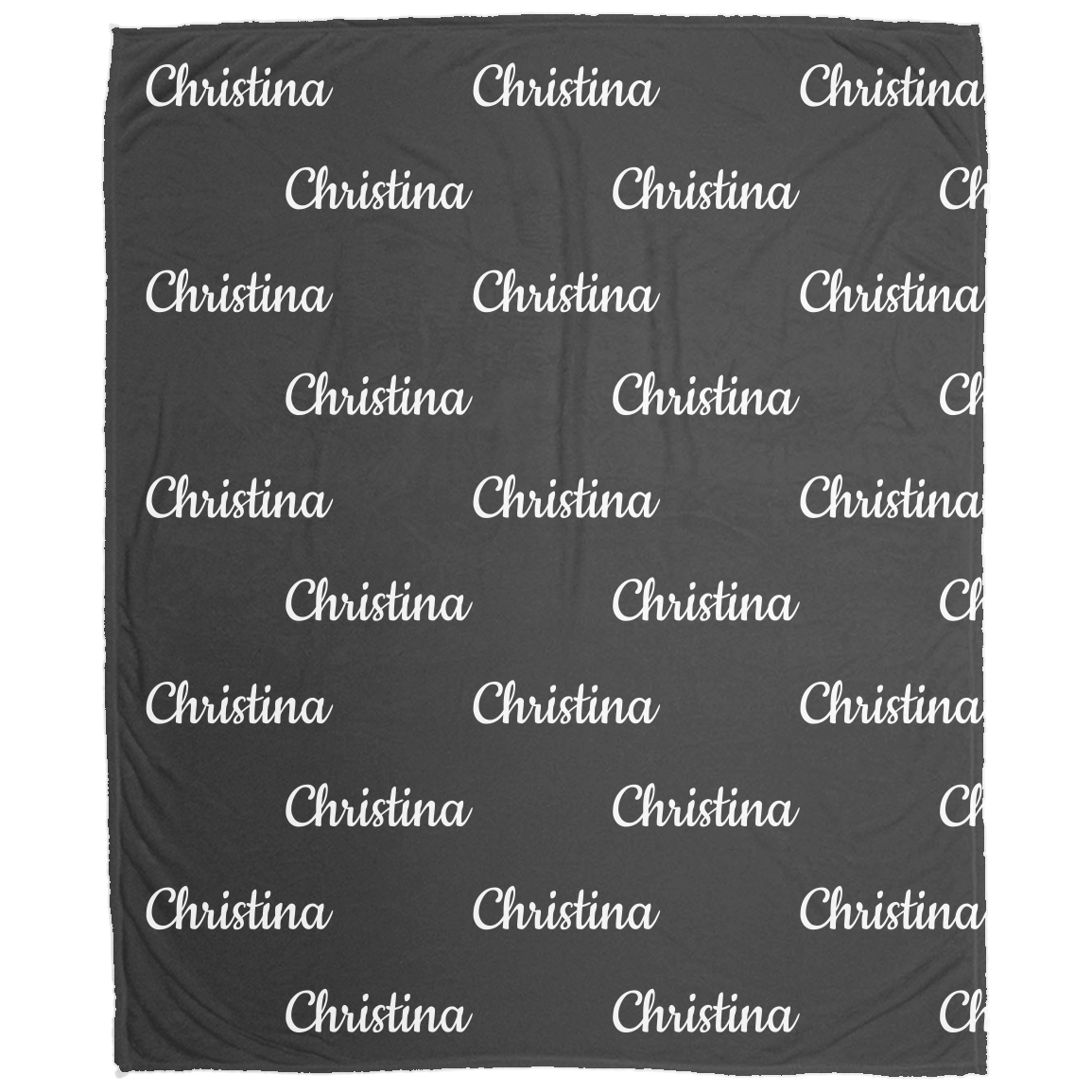 Personalized Blanket – Custom Name, or Text | Cozy Fleece Gift