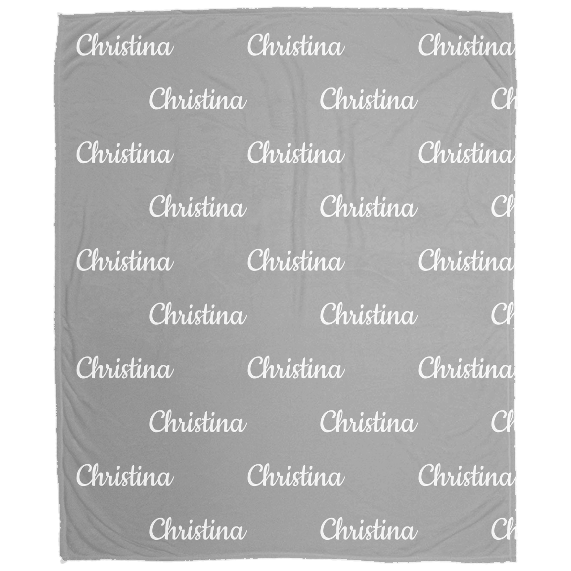 Personalized Blanket – Custom Name, or Text | Cozy Fleece Gift