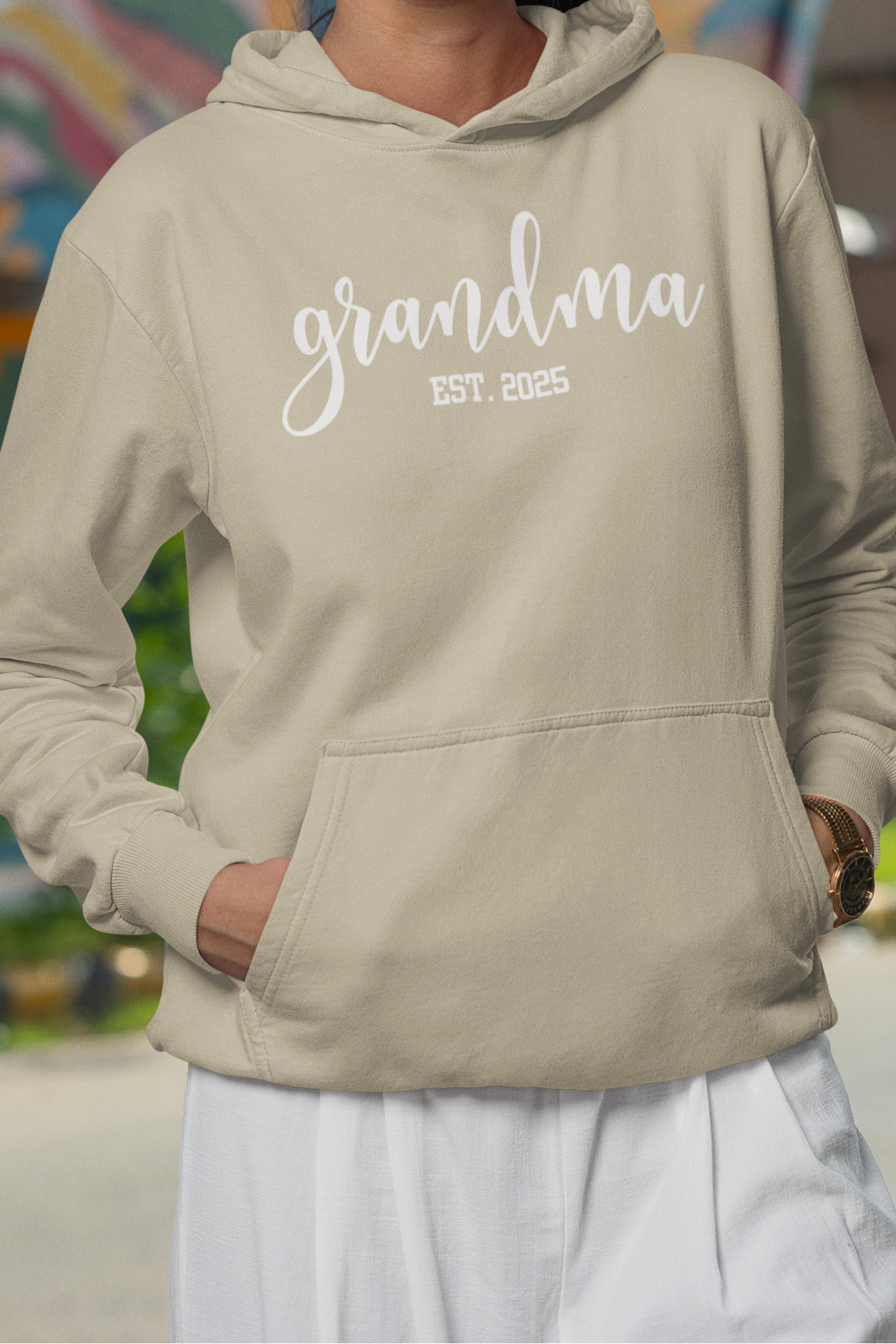 Personalized Grandma EST YEAR Sweatshirt/Hoodie