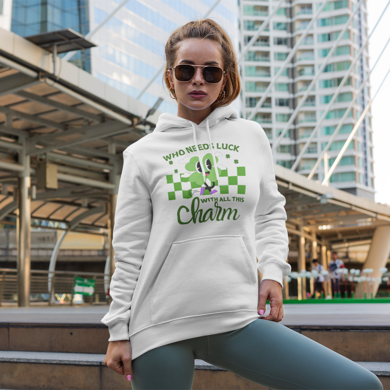 Who Needs Luck with All This Charm St. Patrick's Day Unisex T-shirt/Sweatshirt/Hoodie