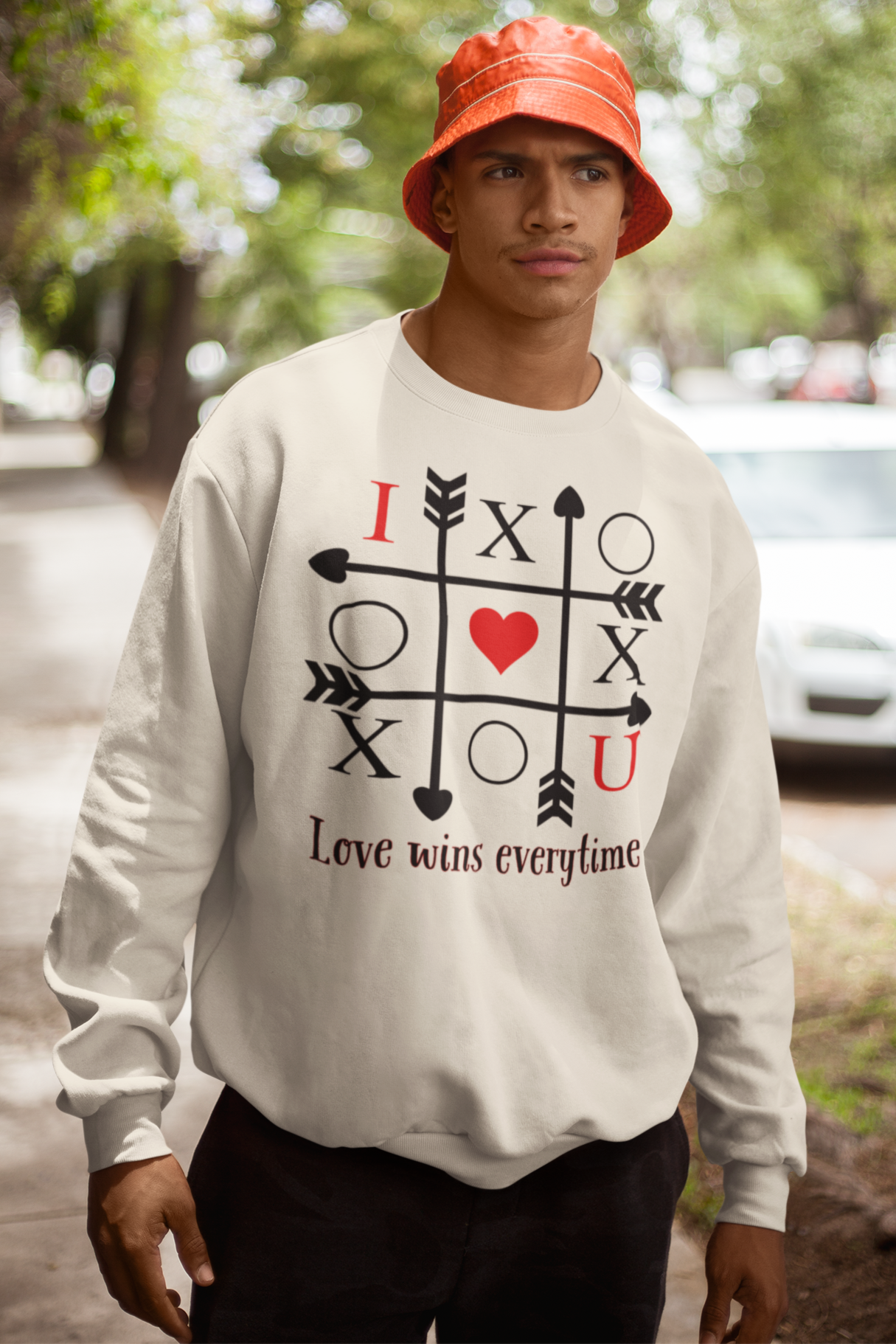 I Love You Valentine's Day Tic Tac Toe Unisex T-shirt/Sweatshirt/Hoodie