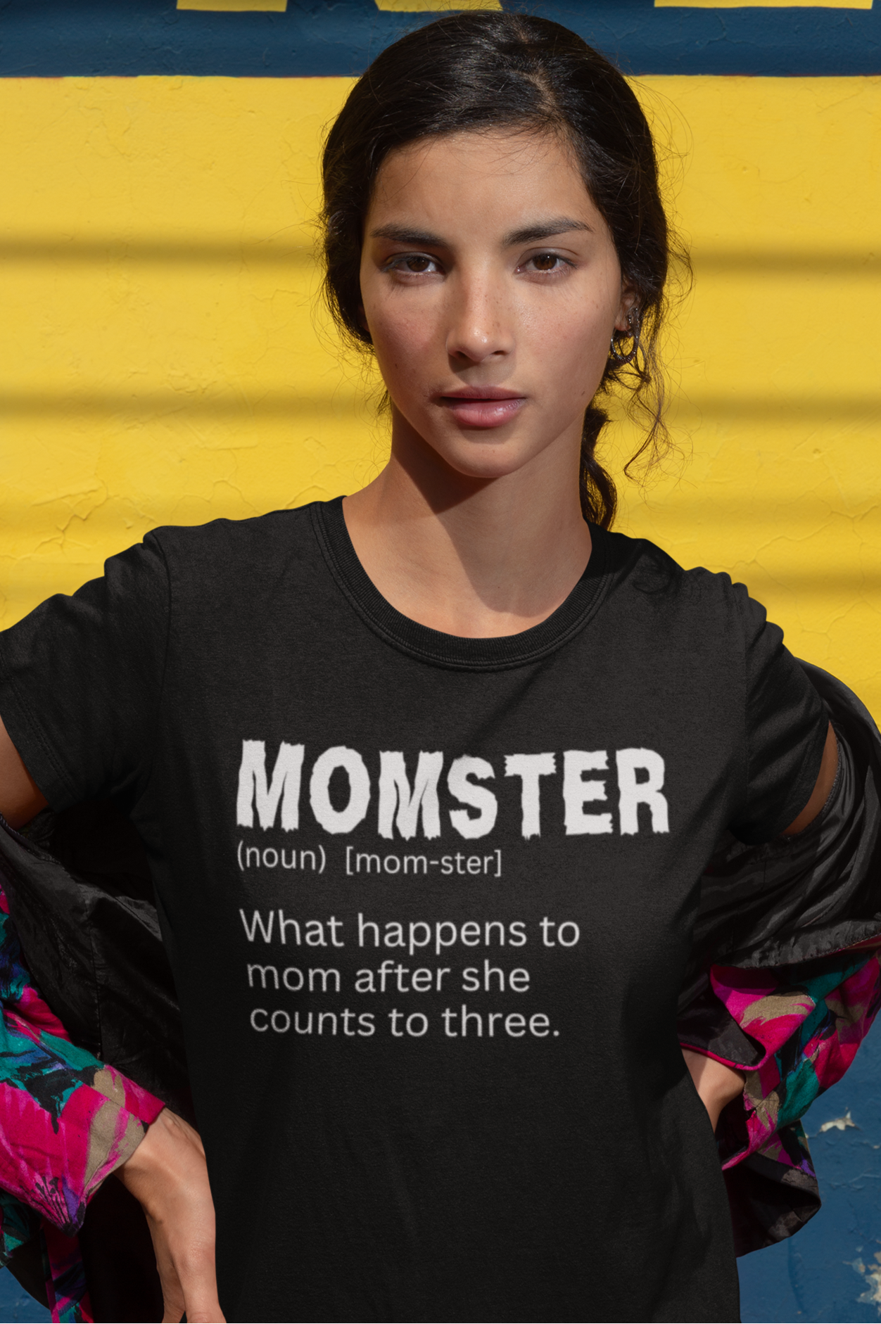 Funny Momster T-Shirt – Definition Tee for Moms – Hilarious Gift for Motherhood, Mom Life, and Parenting Humor