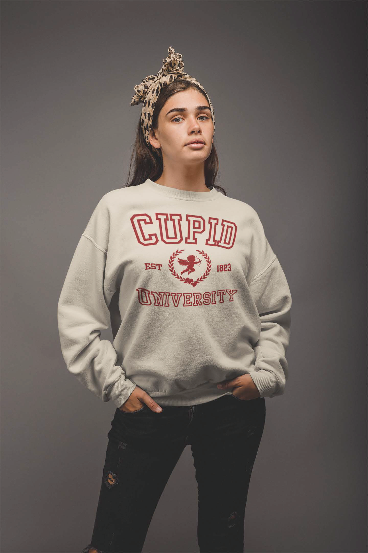 Cupid University Unisex T-Shirt/Sweatshirt/Hoodie, Valentine's Day