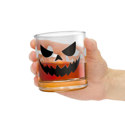 Halloween Skull Rocks Glass – Spooky 10oz Barware & Party Drinkware