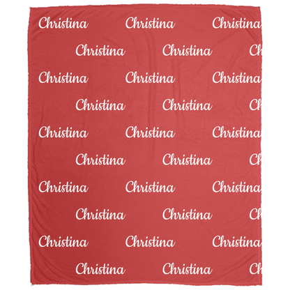 Personalized Blanket – Custom Name, or Text | Cozy Fleece Gift