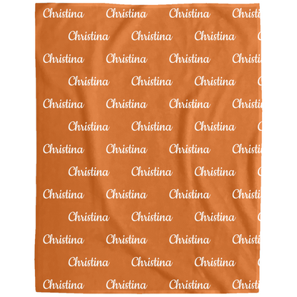 Personalized Blanket – Custom Name, or Text | Cozy Fleece Gift