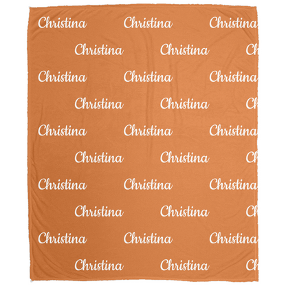 Personalized Blanket – Custom Name, or Text | Cozy Fleece Gift