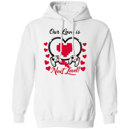 Our Love Is Next Level, Gamer's Valentine's Day Unisex T-shirt/Sweatshirt/Hoodie