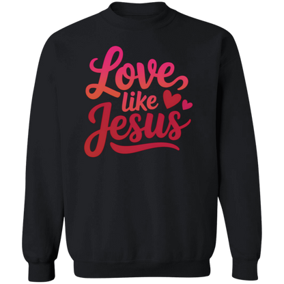 Retro Love like Jesus Valentine's Day Sweatshirt