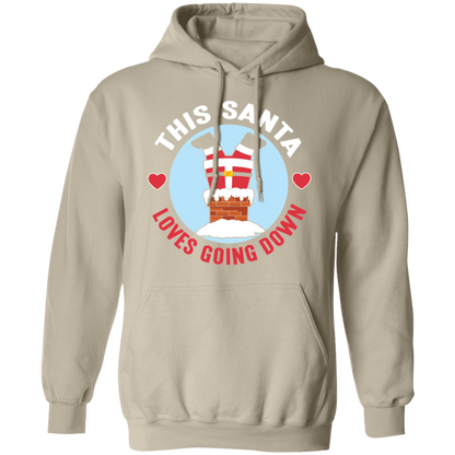 Christmas This Santa Loves Going Down Unisex Hoodie
