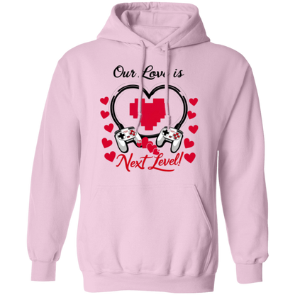 Our Love Is Next Level, Gamer's Valentine's Day Unisex T-shirt/Sweatshirt/Hoodie
