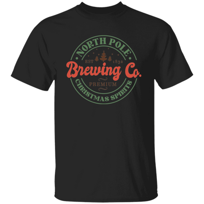 North Pole Unisex T-Shirt – Fun & Festive Holiday Fashion