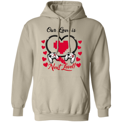 Our Love Is Next Level, Gamer's Valentine's Day Unisex T-shirt/Sweatshirt/Hoodie