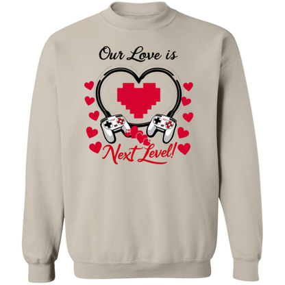 Our Love Is Next Level, Gamer's Valentine's Day Unisex T-shirt/Sweatshirt/Hoodie