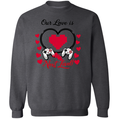 Our Love Is Next Level, Gamer's Valentine's Day Unisex T-shirt/Sweatshirt/Hoodie