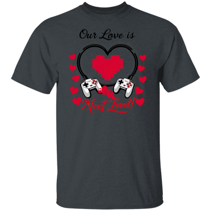 Our Love Is Next Level, Gamer's Valentine's Day Unisex T-shirt/Sweatshirt/Hoodie
