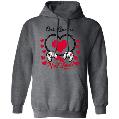 Our Love Is Next Level, Gamer's Valentine's Day Unisex T-shirt/Sweatshirt/Hoodie