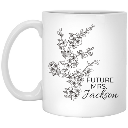 Personalized Future MRS. Coffee Mug 11oz – Perfect Bridal Gift