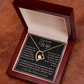 To My Beautiful Wife Forever Love Necklace - I Love You, Always & Forever - Valentine's Day!