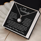 To My Soulmate, If I Had One Wish Necklace - Valentine's Day for Wife, Soulmate, Significant Other