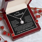 To My Soulmate, If I Had One Wish Necklace - Valentine's Day for Wife, Soulmate, Significant Other