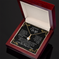 To My Beautiful Wife Alluring Beauty Necklace - Perfect for Birthday, Anniversary, Christmas, Valentine's Day!!