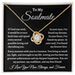 To My Soulmate Necklace – Romantic Love Knot Gift