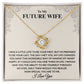 To My Future Wife Love Knot Necklace – Perfect Anniversary Gift