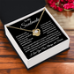 To My Soulmate Necklace – Romantic Love Knot Gift